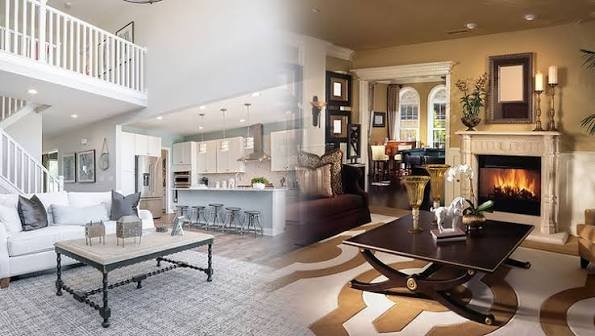 open concept vs traditional floor plan